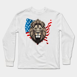 US Lion Heart Long Sleeve T-Shirt